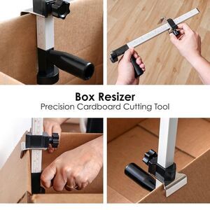 Precision Cardboard Box Resizing Cutting Tool | Reseller Supplies Tools